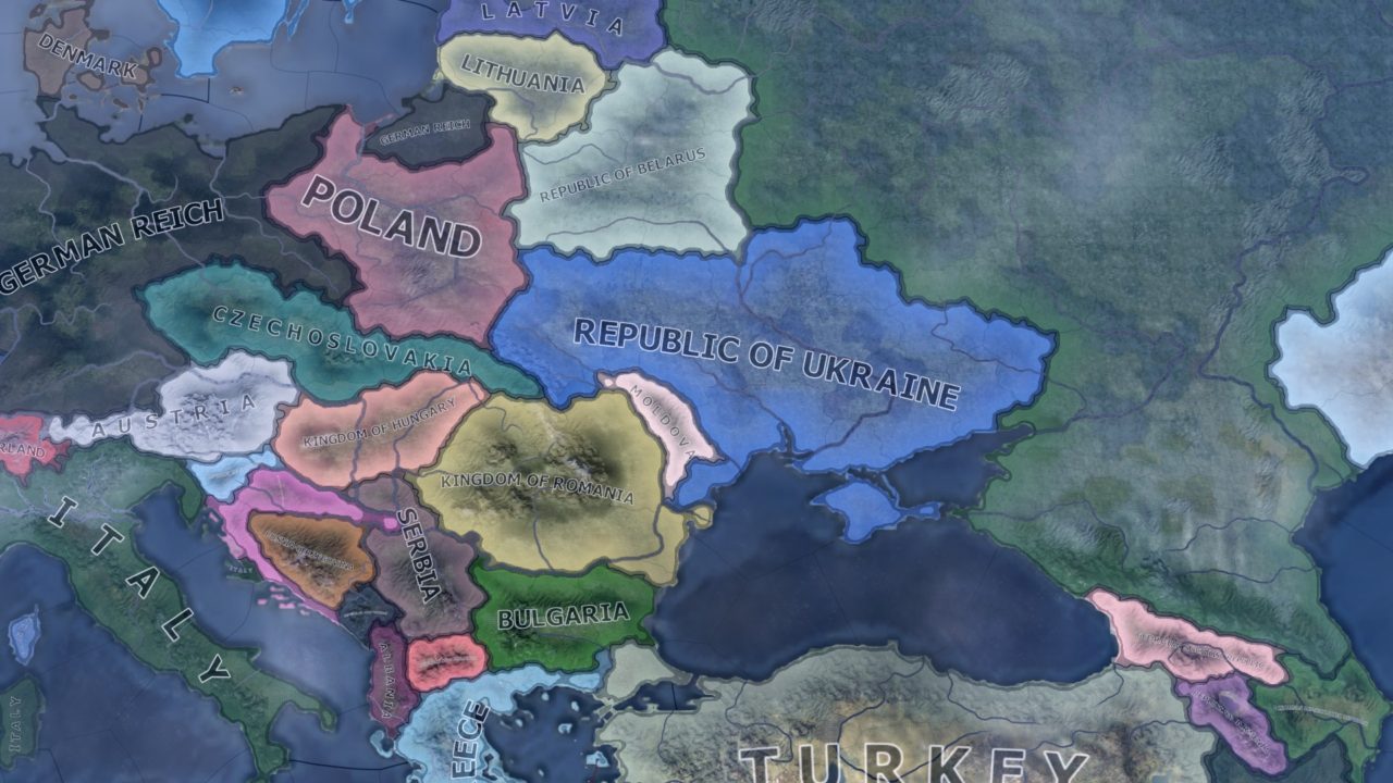 Мод All Nations Released - все страны для Hearts of Iron 4